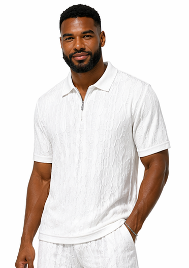 Stacy Adams 21034 Short Set White