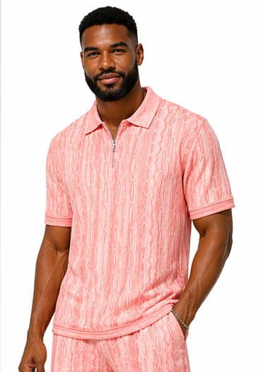 Stacy Adams 21034 Short Set Pink