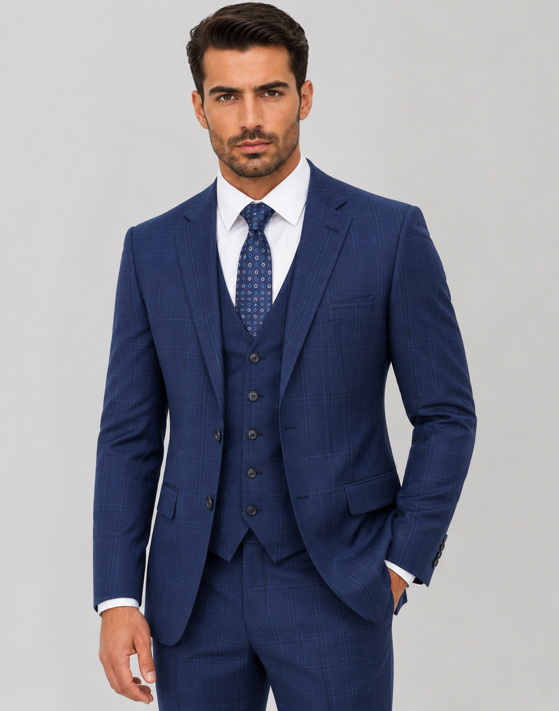 Vitali M7428 3 pieces Navy