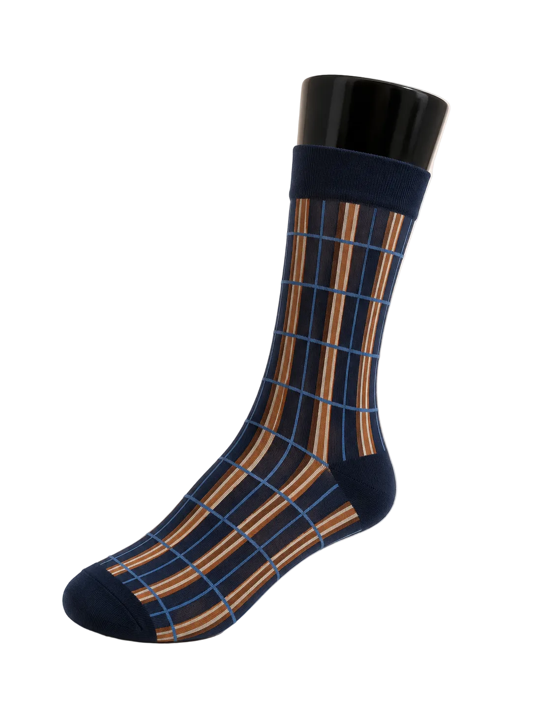 Tallia Fancy Socks TS7265 Blue Rust-2