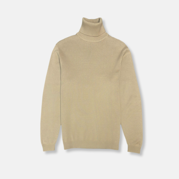 Lavane' 501T Turtleneck Pullover Slim Fit C/Gold