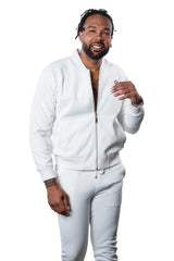 Prestige LNG-200 Full Zip Jogger White