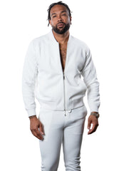 Prestige LNG-200 Full Zip Jogger White