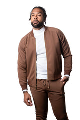 Prestige LNG-200 Full Zip Jogger Brown