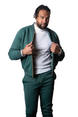 Prestige LNG-200 Full Zip Jogger Green