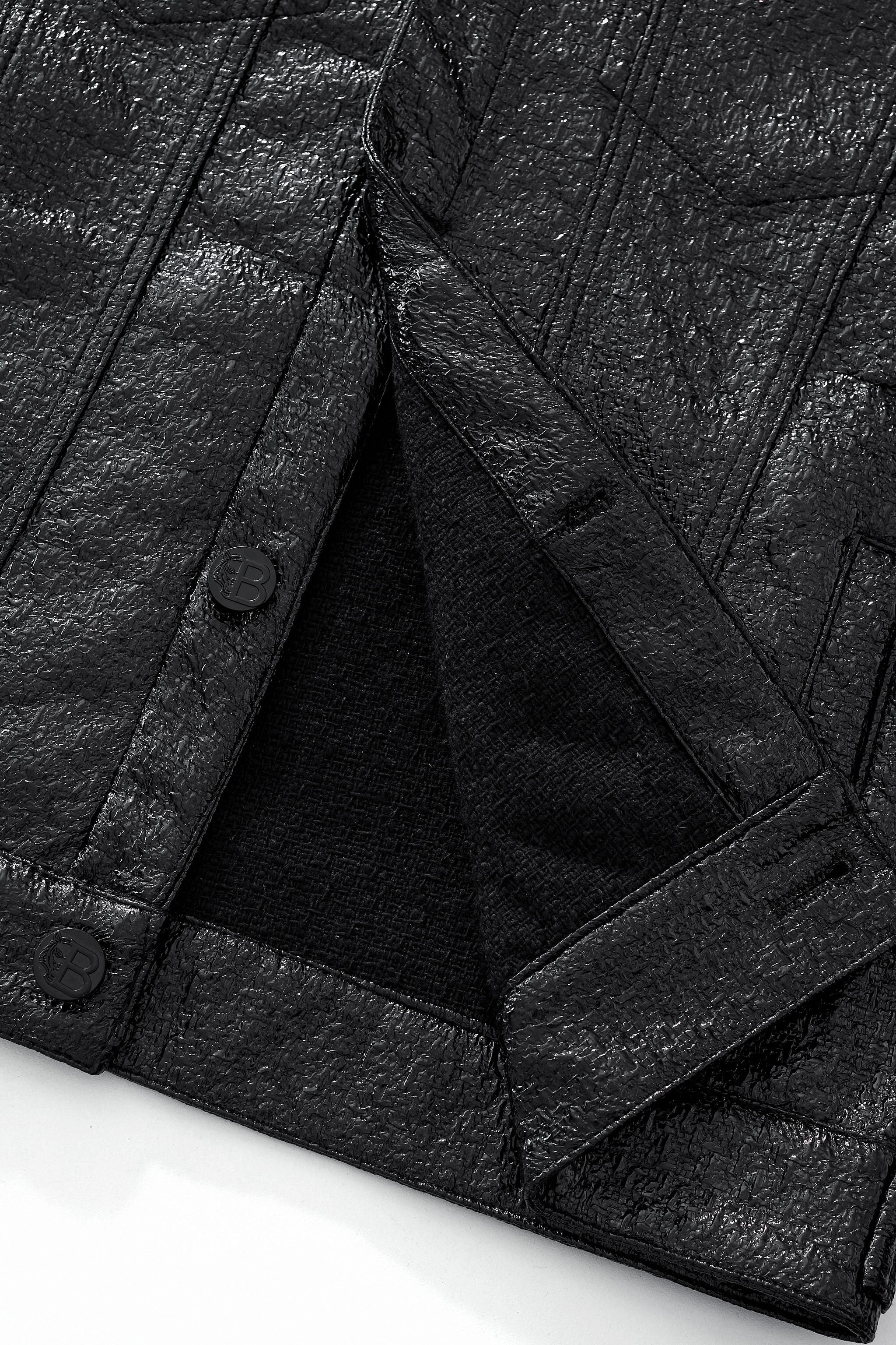 Noir Trucker Jacket BLACK