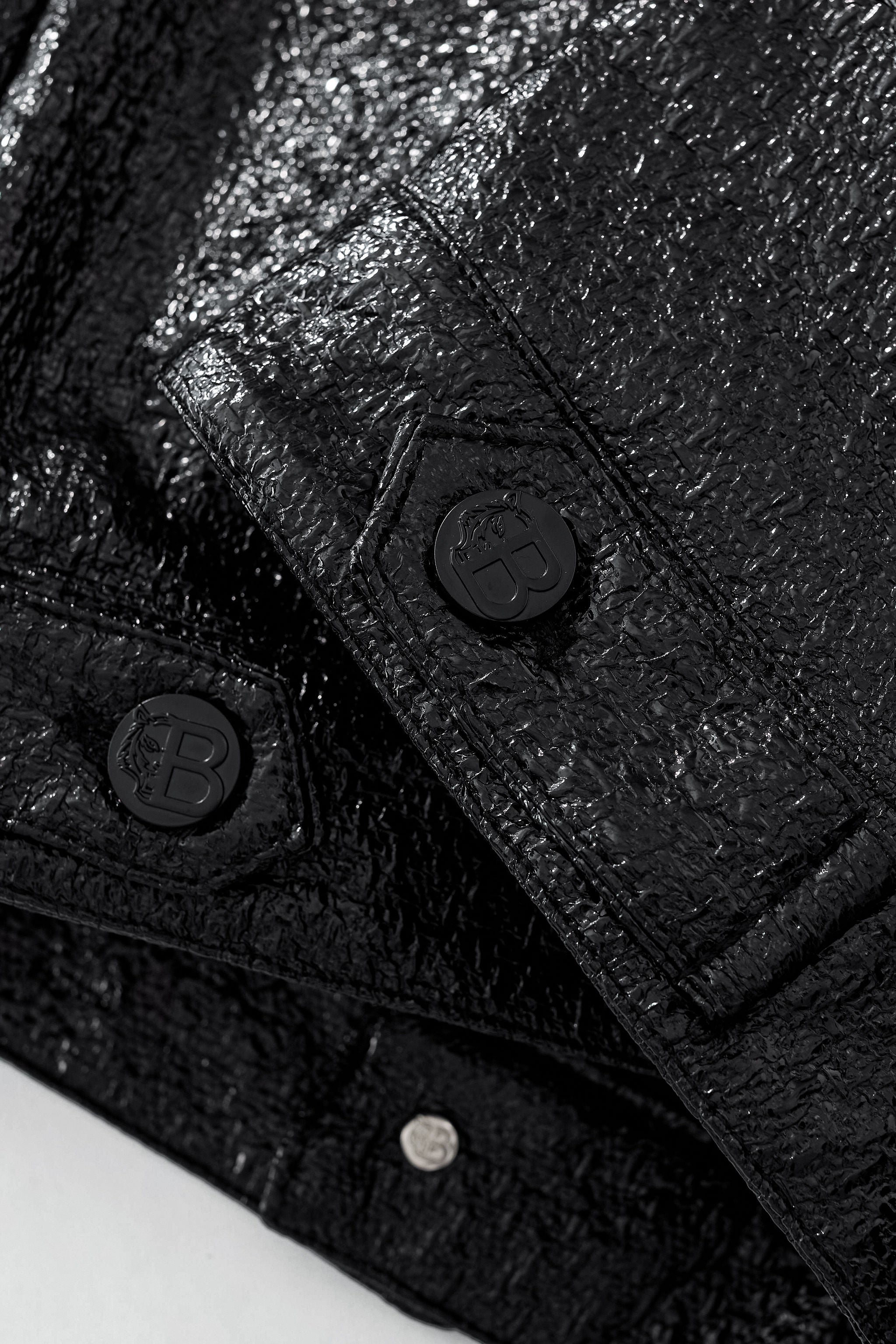Noir Trucker Jacket BLACK