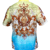 Prestige Lace -512 Short Sleeve Shirt Yellow