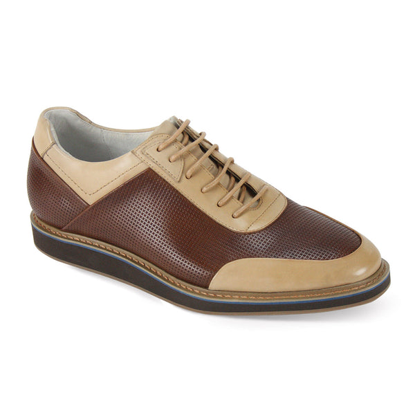 Giovanni Lorenzo Leather Shoes Brown/Natural