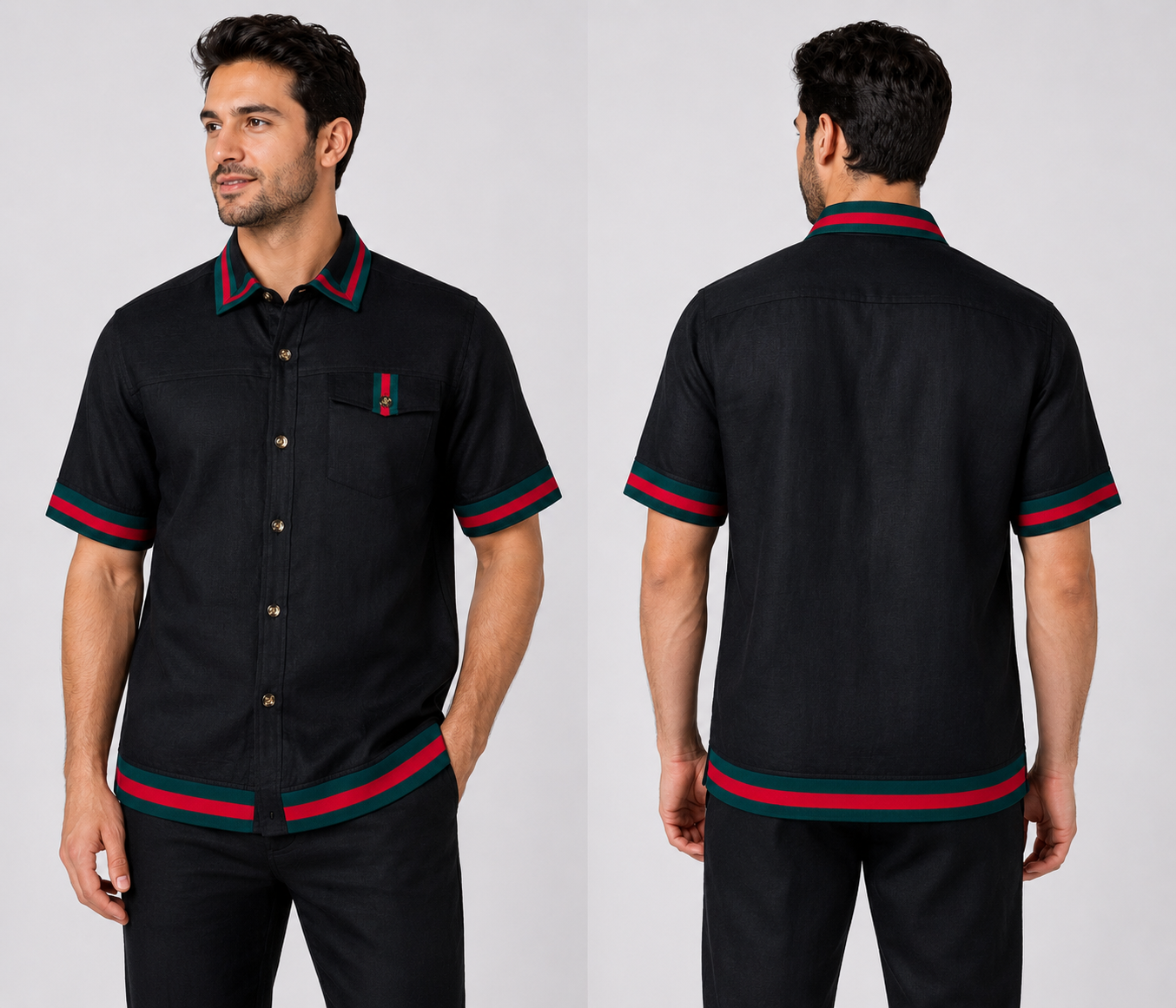 Prestige LUX-690 Linen Sets Black