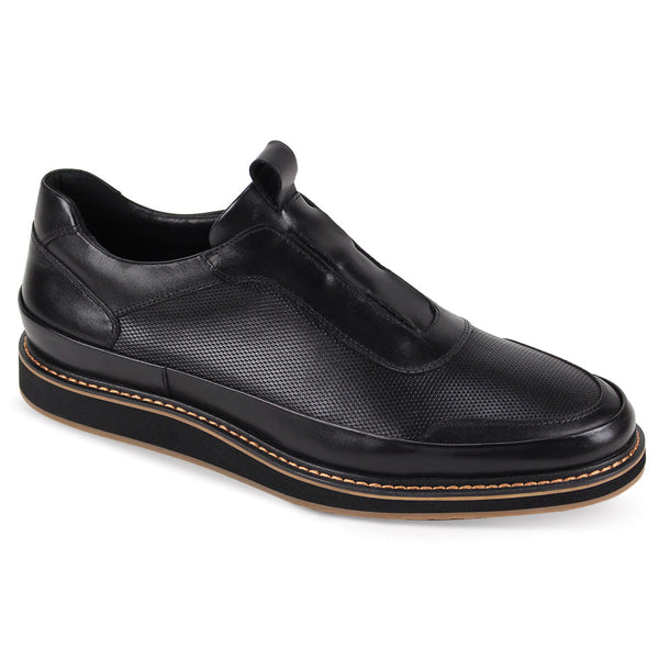 Giovanni Levi Leather Shoes Black