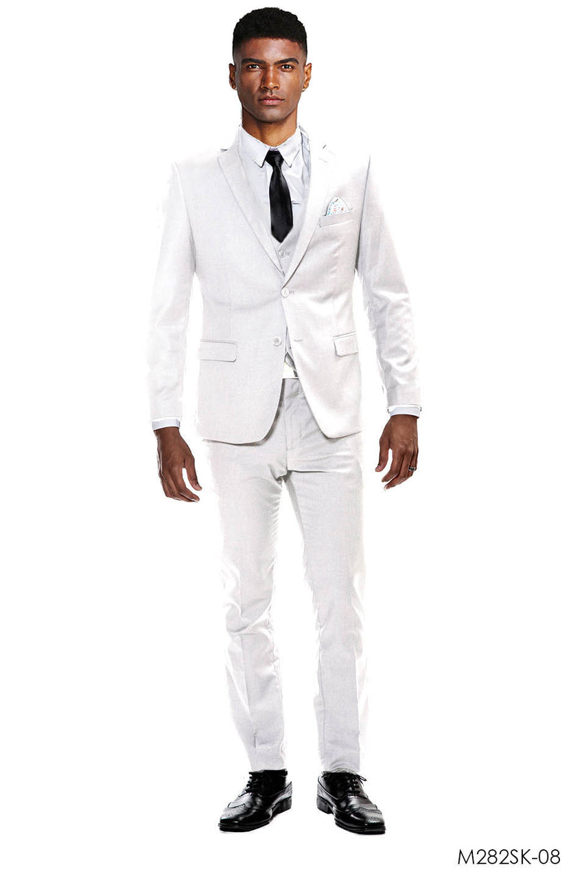 White Suit For Men Formal Suits For All Ocassions M282SK-08