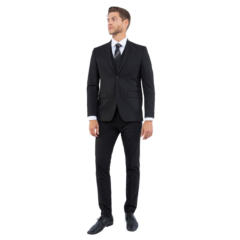 4-Way Stretch Mens 3pc Suit Set (Made to Move)