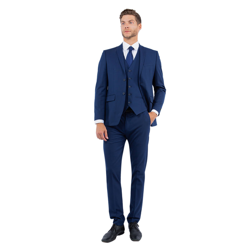 4-Way Stretch Mens 3pc Suit Set (Made to Move)