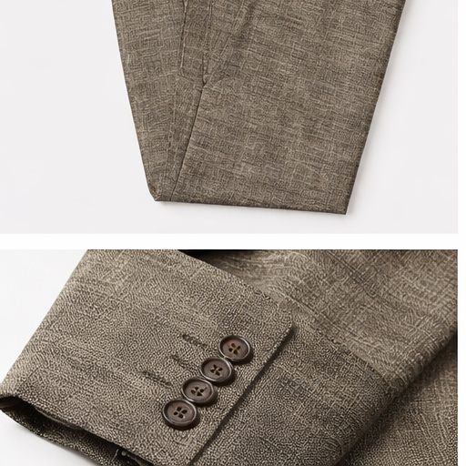 Vitali M6350 3 Pieces Suits Taupe