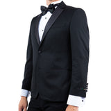 Men's Tailored-Fit Suits Separates Tuxedo Jacket w/ Notch Lapel