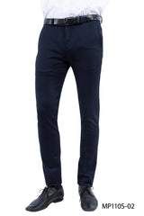 Z-Flex Knit Trousers, Navy