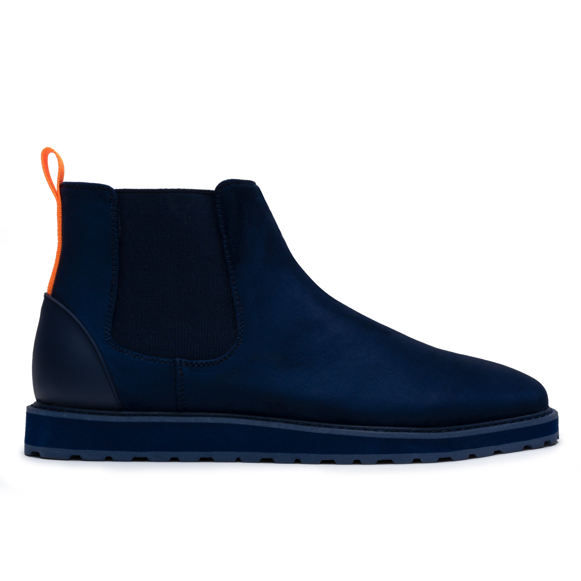 Tayno The Mustela Suede Casual Chelsea Sneaker Navy