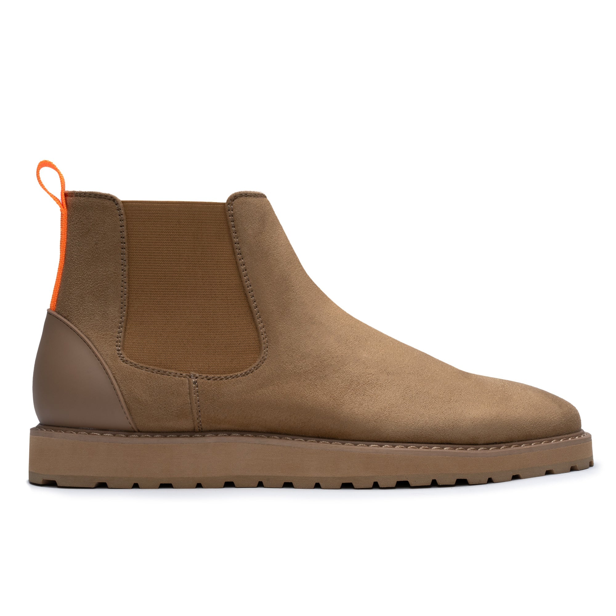 Tayno The Mustela Suede Casual Chelsea Sneaker Sand