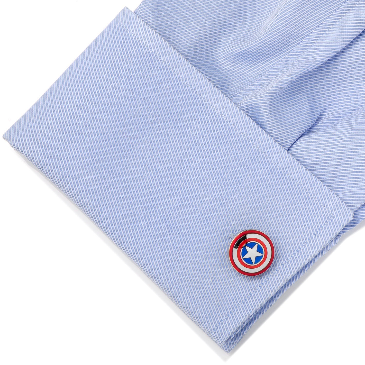 Marvel Captain America Cufflinks and Tie Bar Gift Set