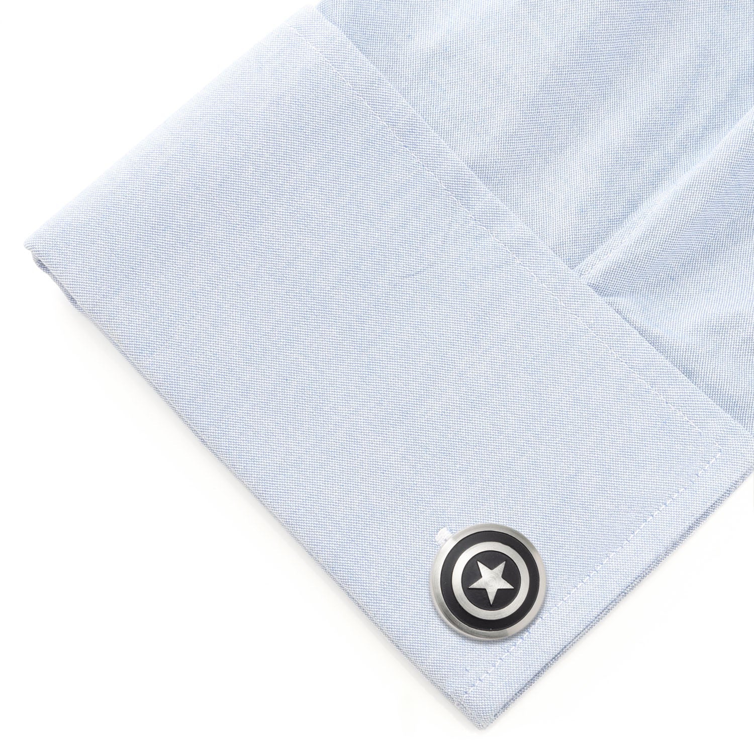 Marvel Captain America Shield Stainless Steel Cufflinks