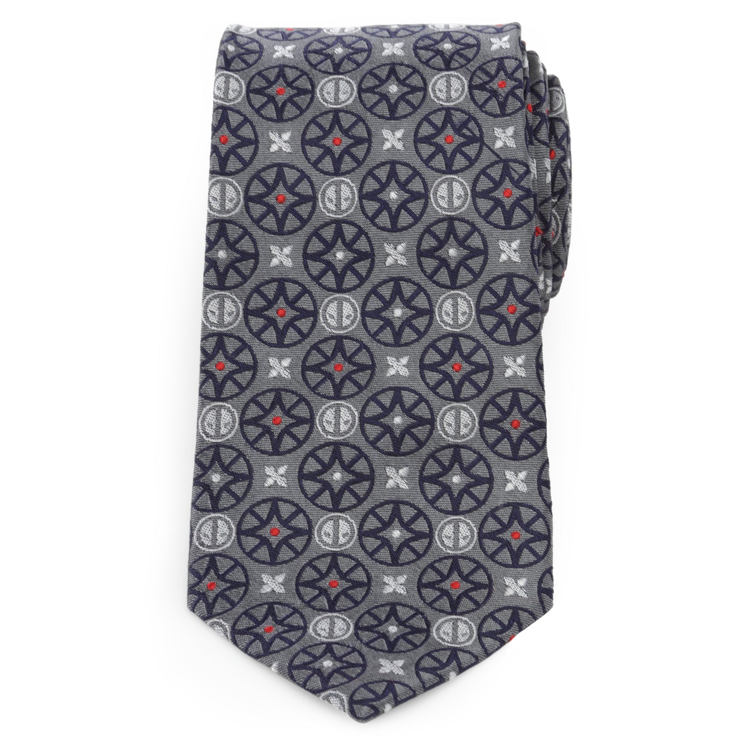 Marvel Deadpool Gray Men's Tie
