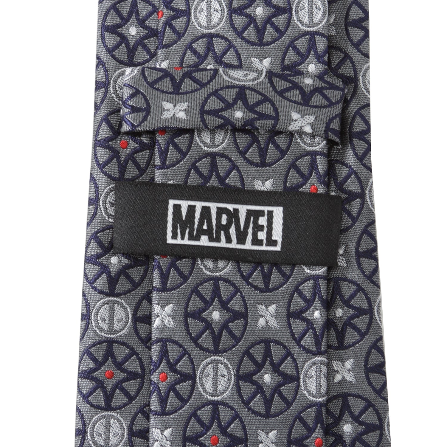 Marvel Deadpool Gray Men's Tie