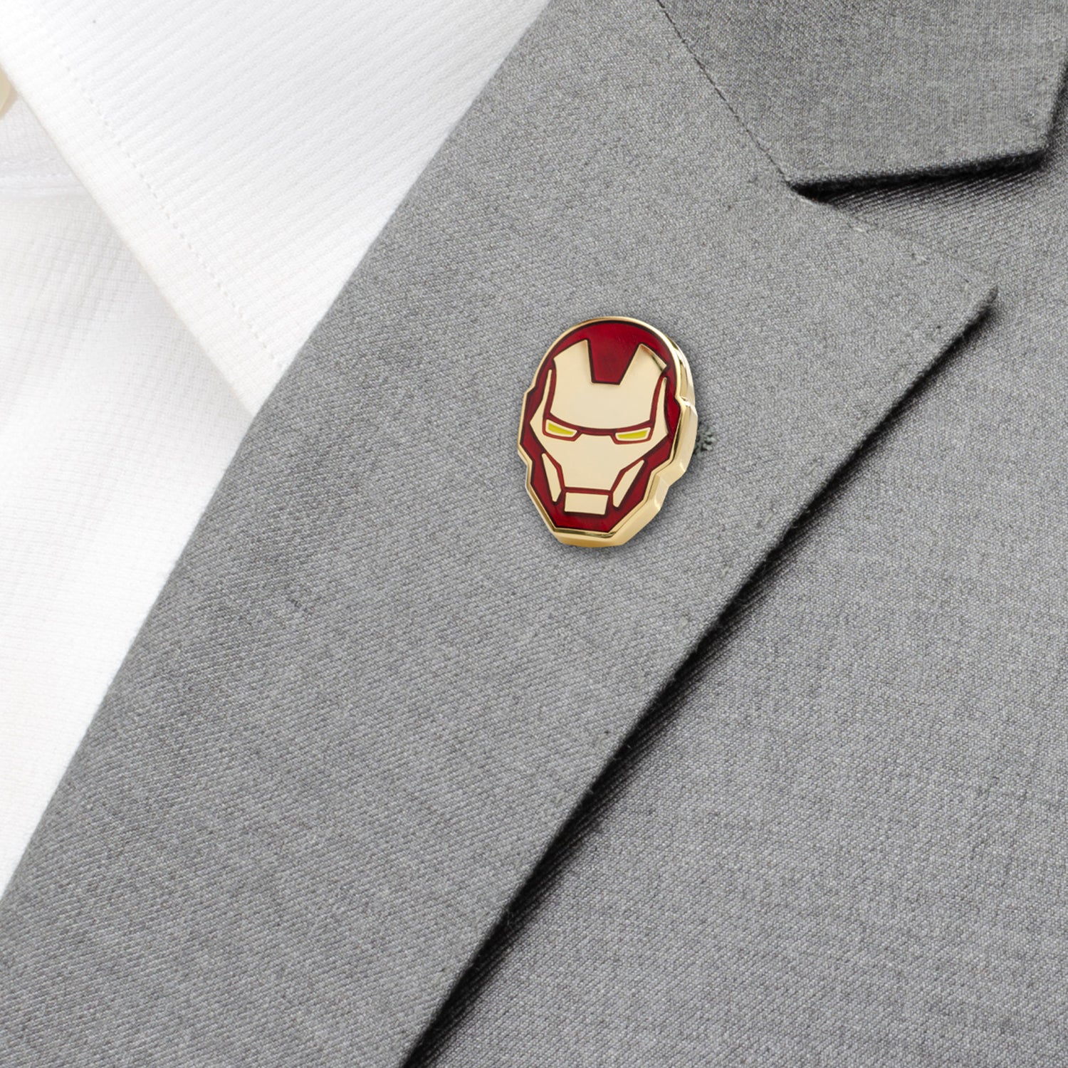 Marvel Iron Man Helmet Lapel Pin