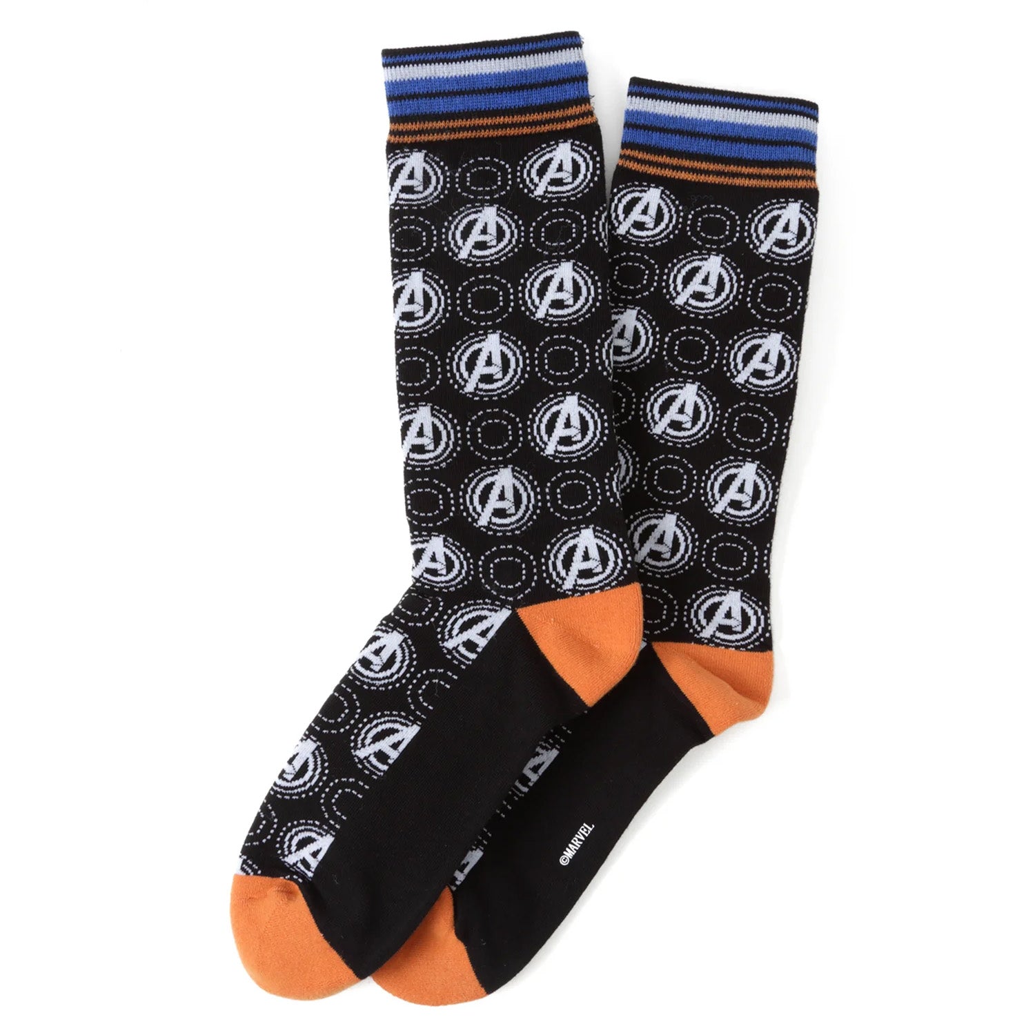 Marvel Argyle 3 Socks Pack and Lapel Pin Gift Set