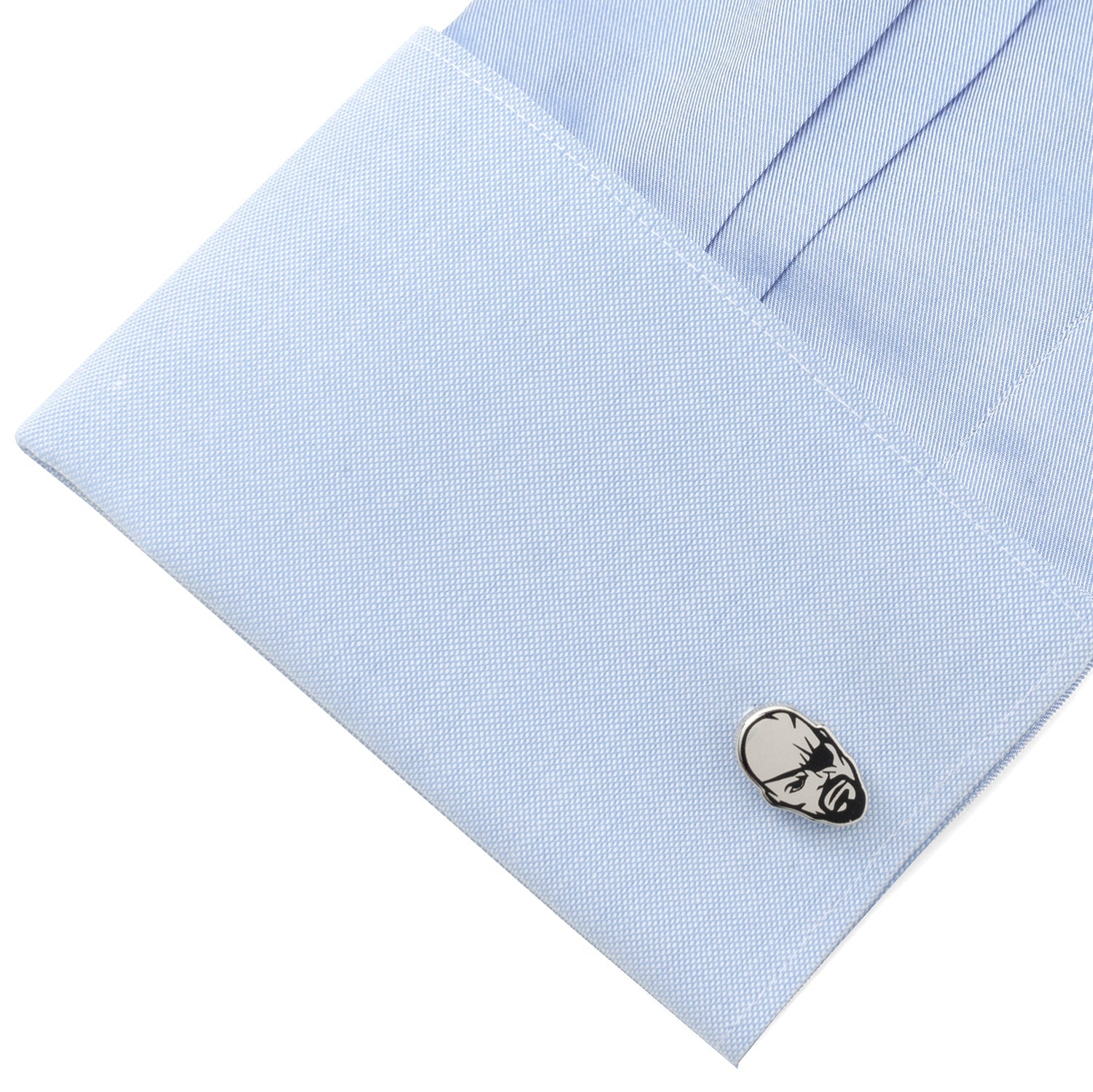 Marvel Nick Fury Silver Cufflinks