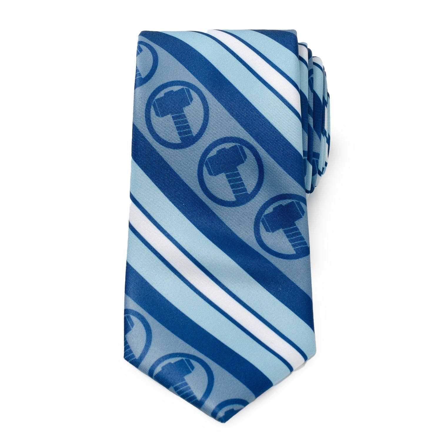 Marvel Thor Blue Striped Men's Tie