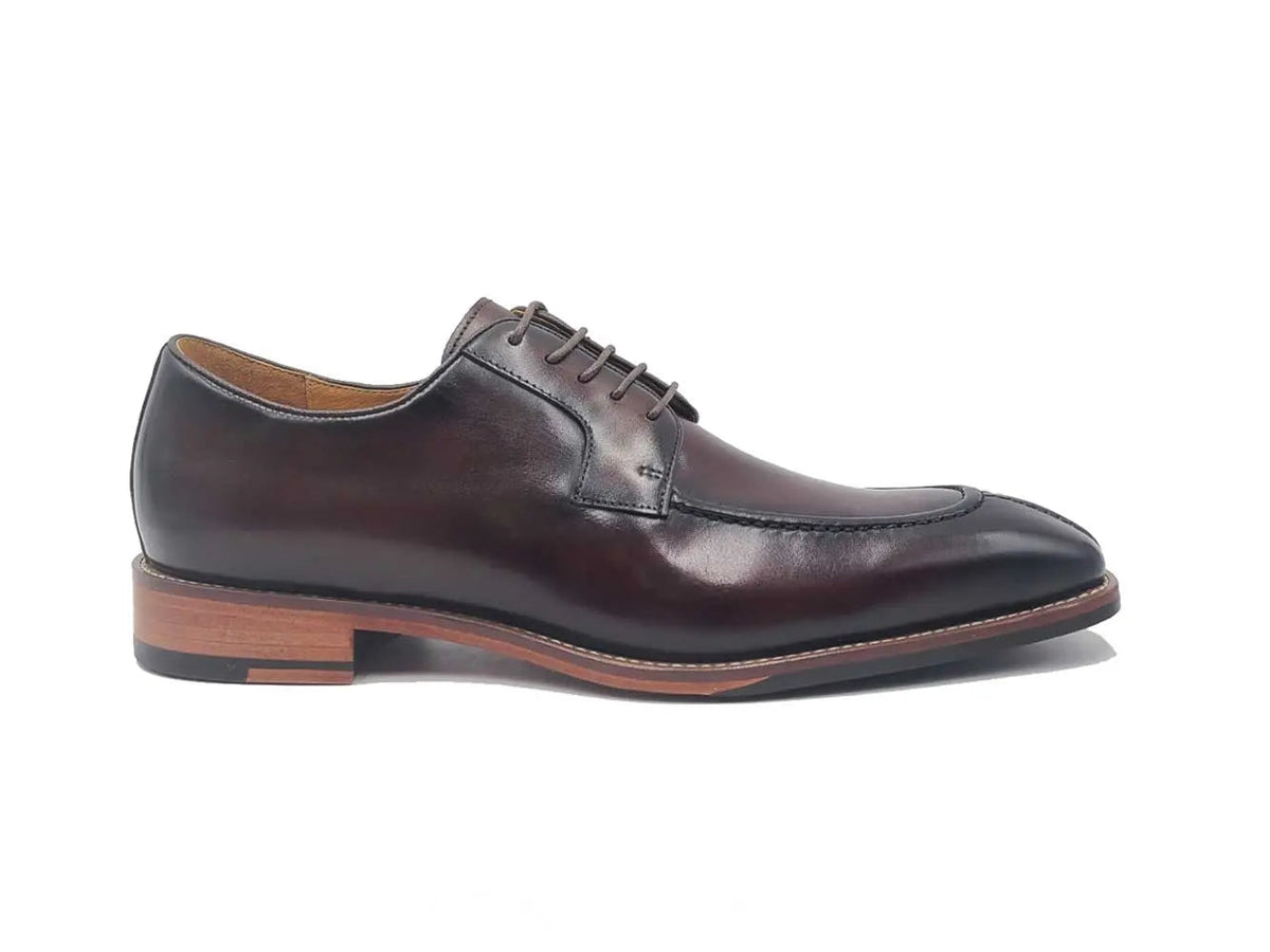 Split Toe Oxford in Leather Sole