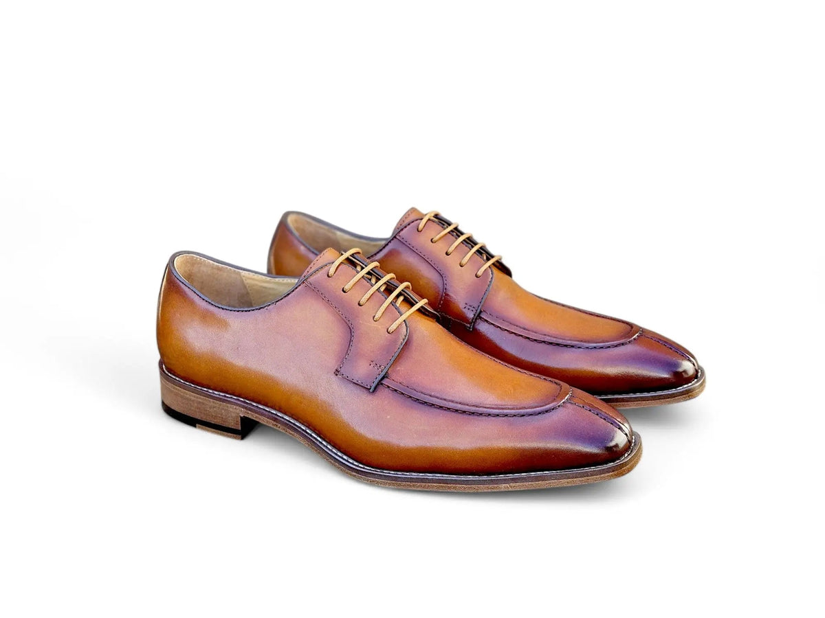 Split Toe Oxford in Leather Sole
