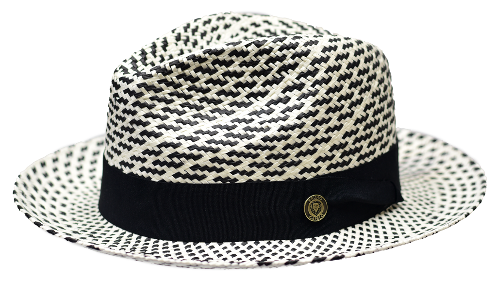Bruno Capelo NA-310 The Naples Straw White/Black