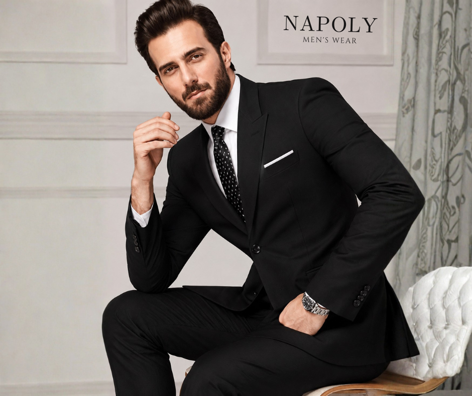 Lucci S-2PP 2 pcs Suit Black
