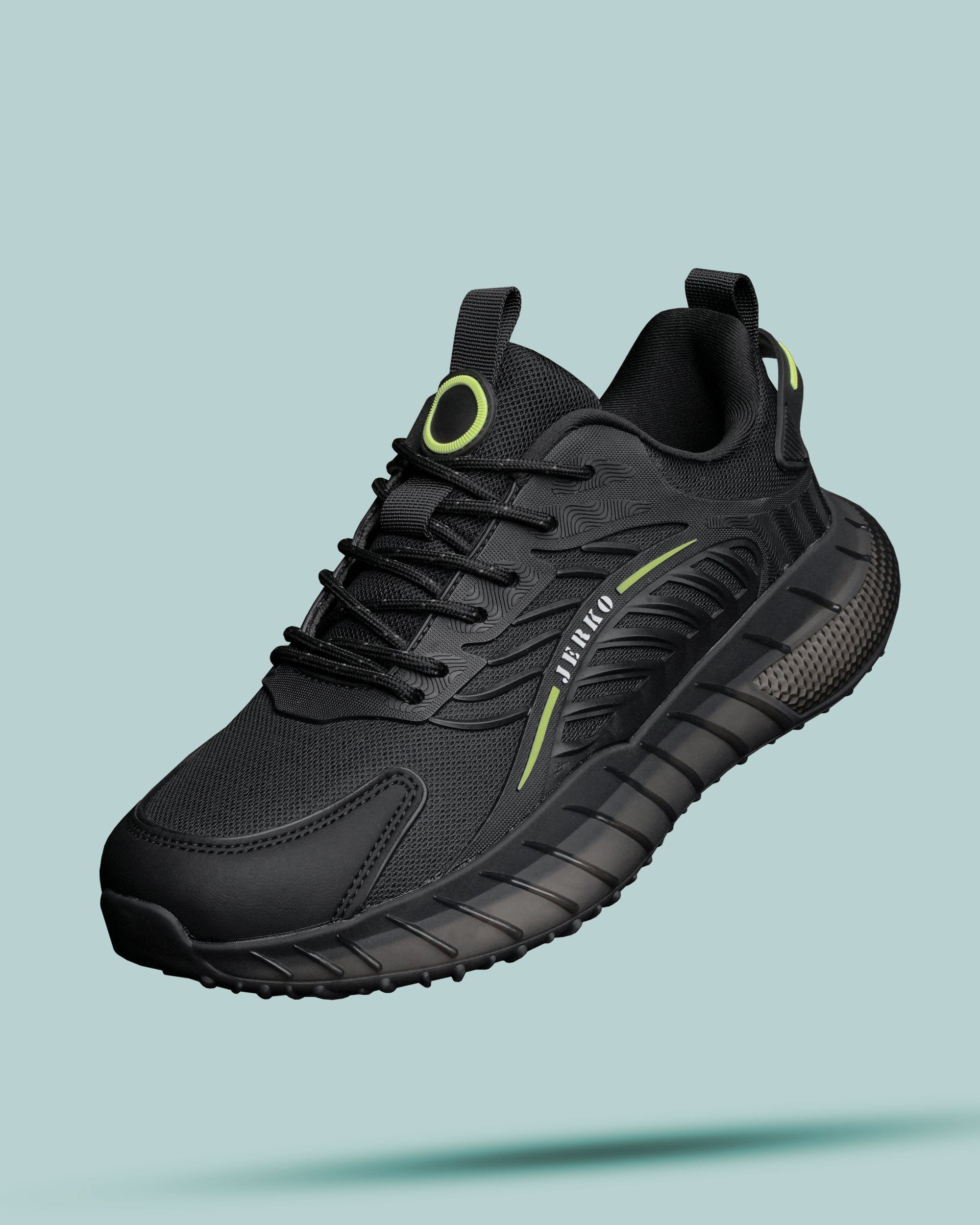 Tayno Causal Sneakers Black/Green