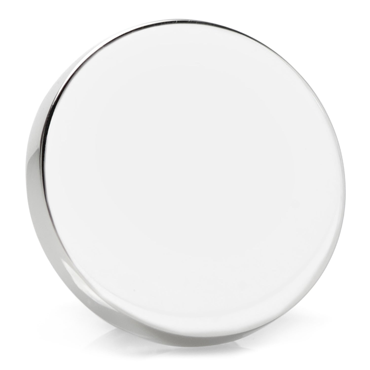 Stainless Steel Engravable Round Infinity Tie Tac