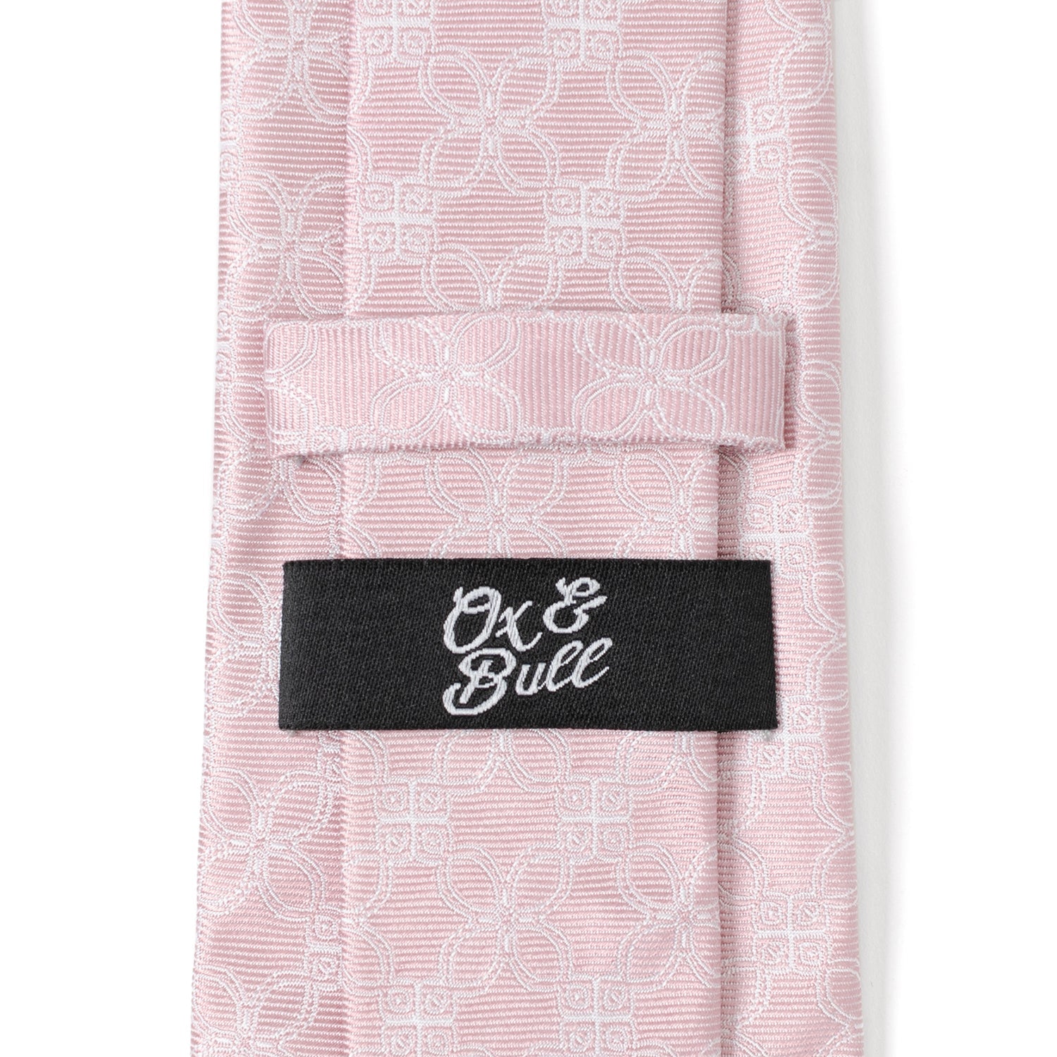 Pink Art Deco Men's Tie