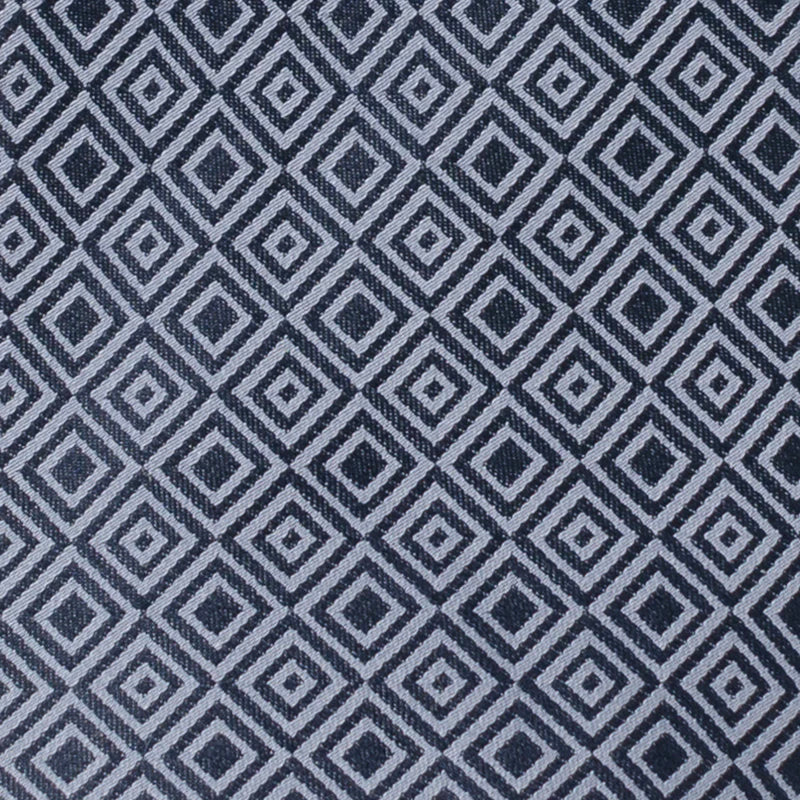 Navy Patterned Men's Tie