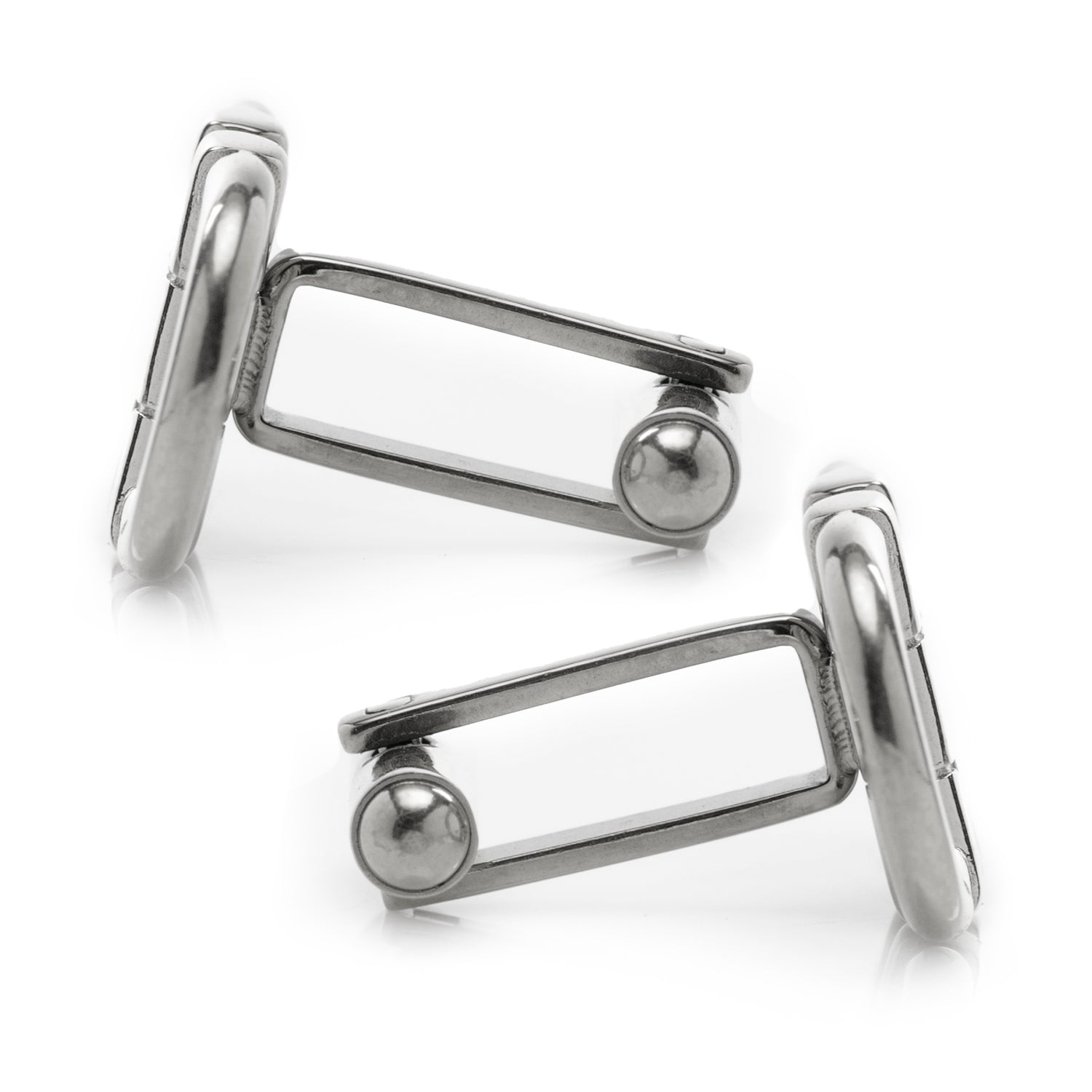Horse Bit Stainless Steel Cufflinks