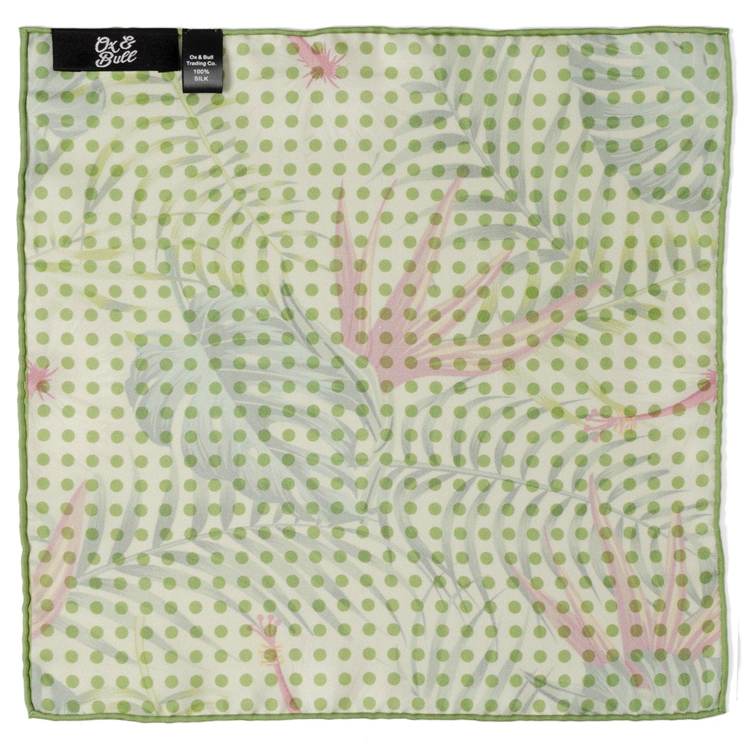 Tropical Leaf Multi Pocket Square
