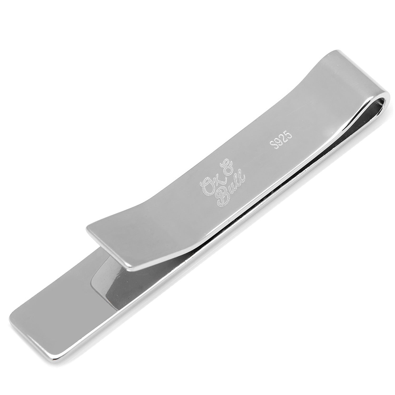 Sterling Silver Engravable Tie Bar