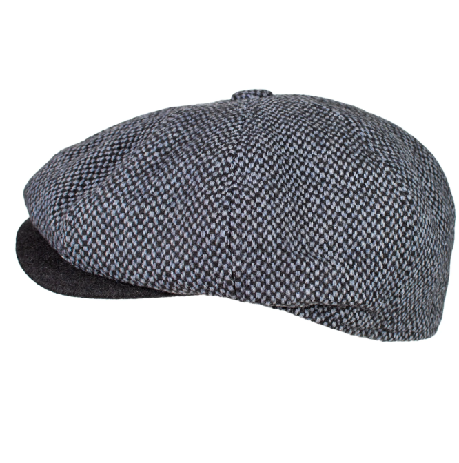 Capas Irish pebbled Ivy Black/Grey