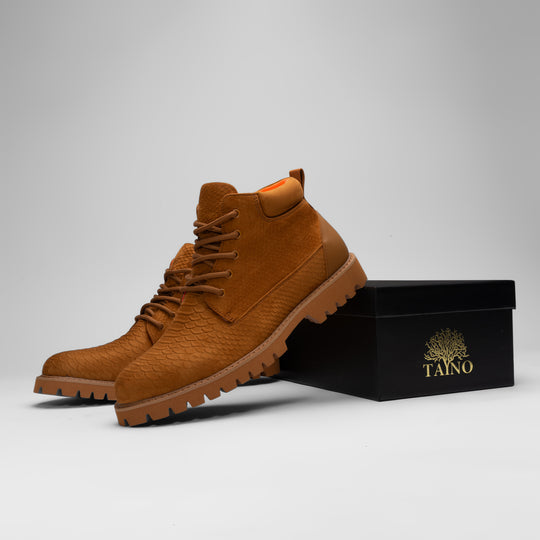 Tayno The Paxton Suede Camel