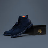 Tayno The Paxton Suede Navy