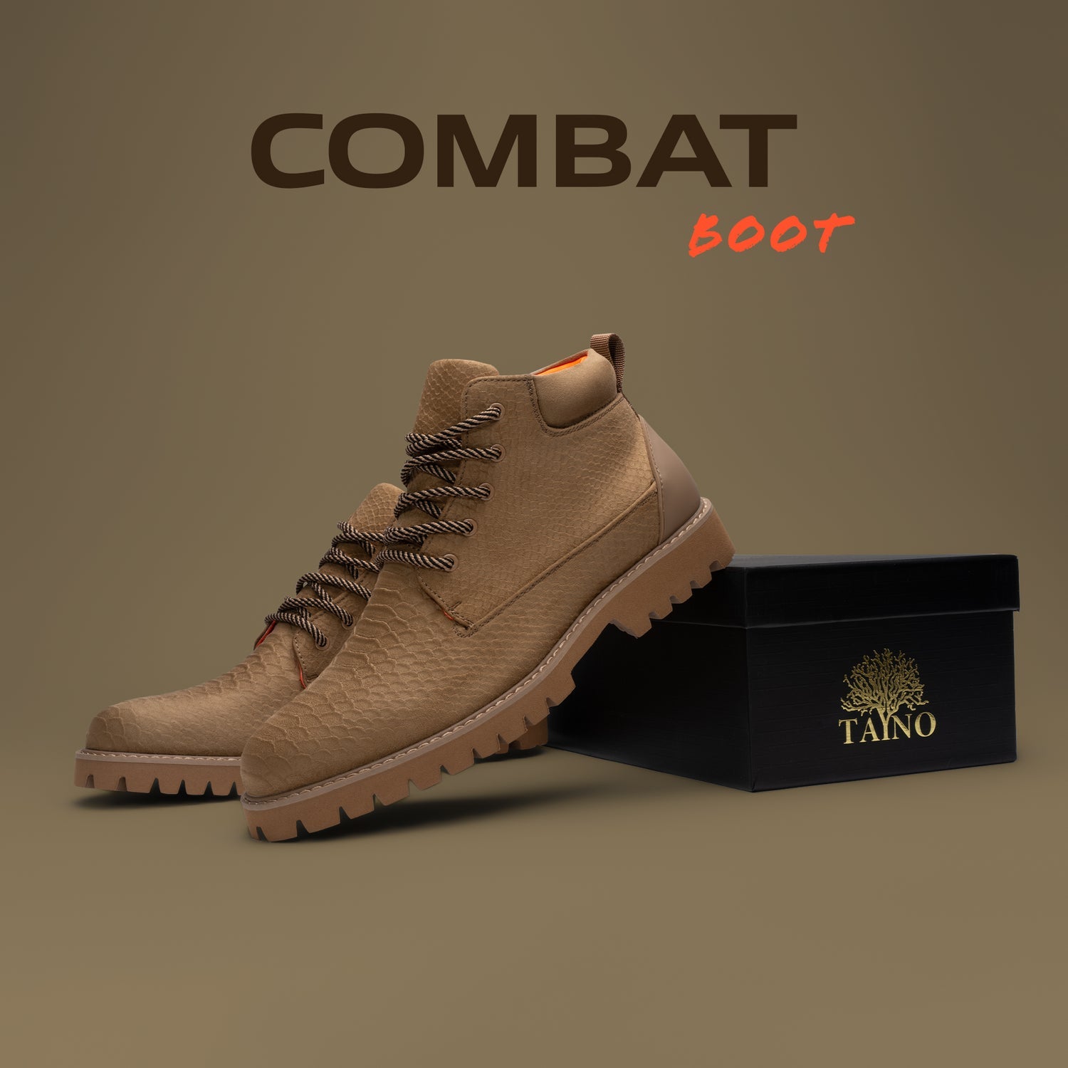 Tayno The Paxton Suede Sand
