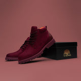 Tayno The Paxton Suede Wine