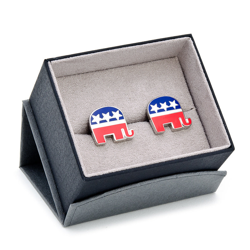 Republican Elephant Cufflinks