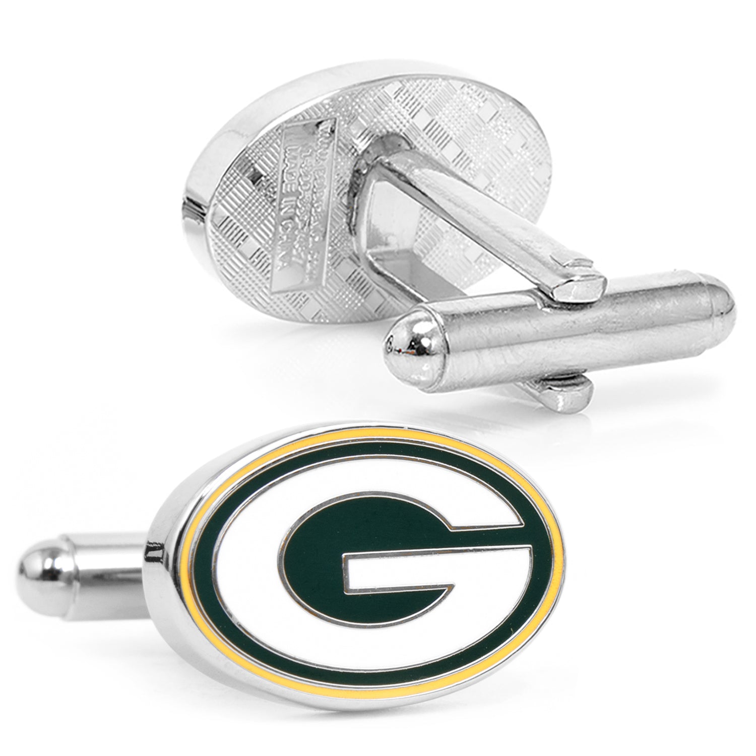 NFL Green Bay Packers Cufflinks and Tie Bar Gift Set