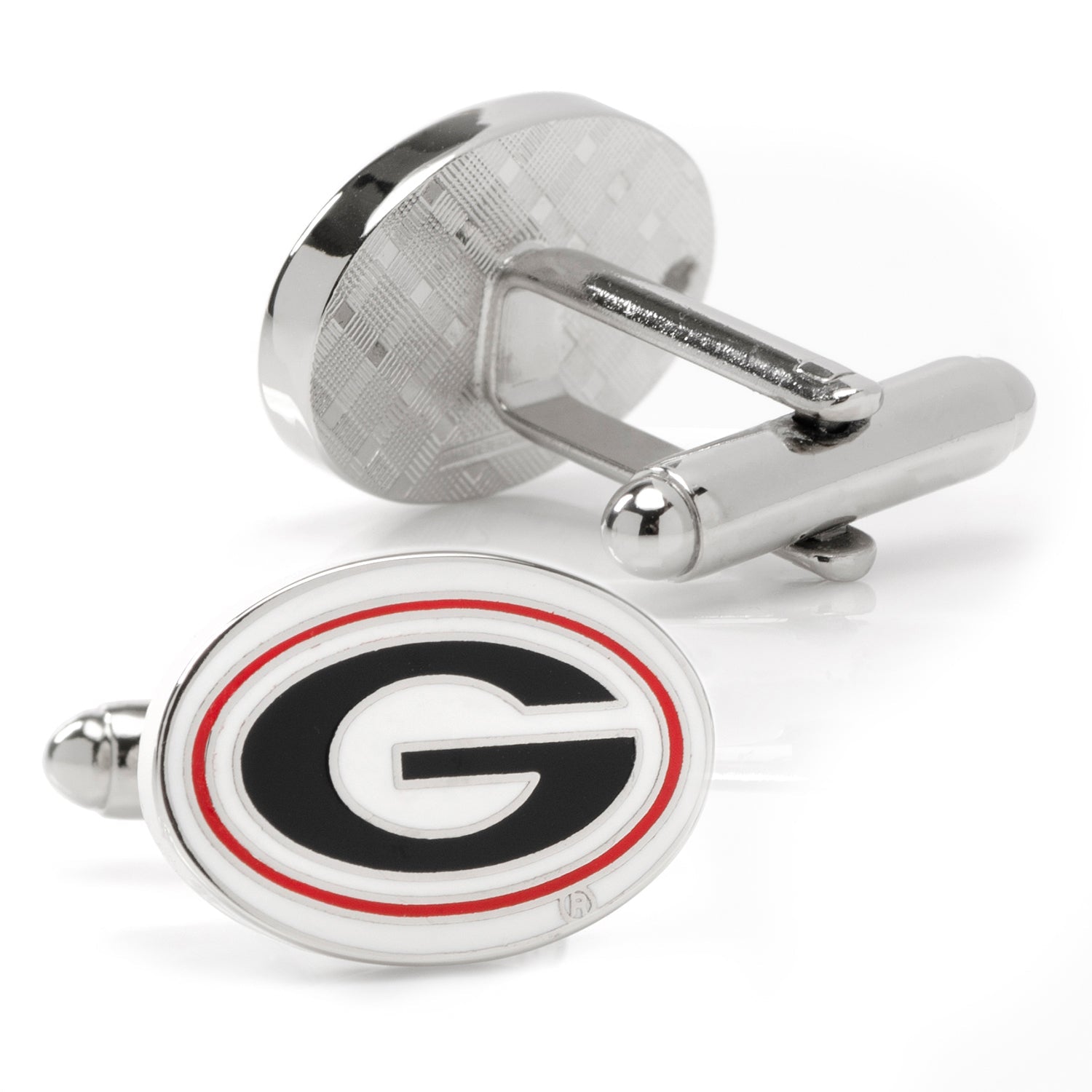NCAA University of Georgia Bulldogs Cufflink and Tie Clip Gift Set